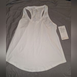 Lululemon Athletica White Tank Top